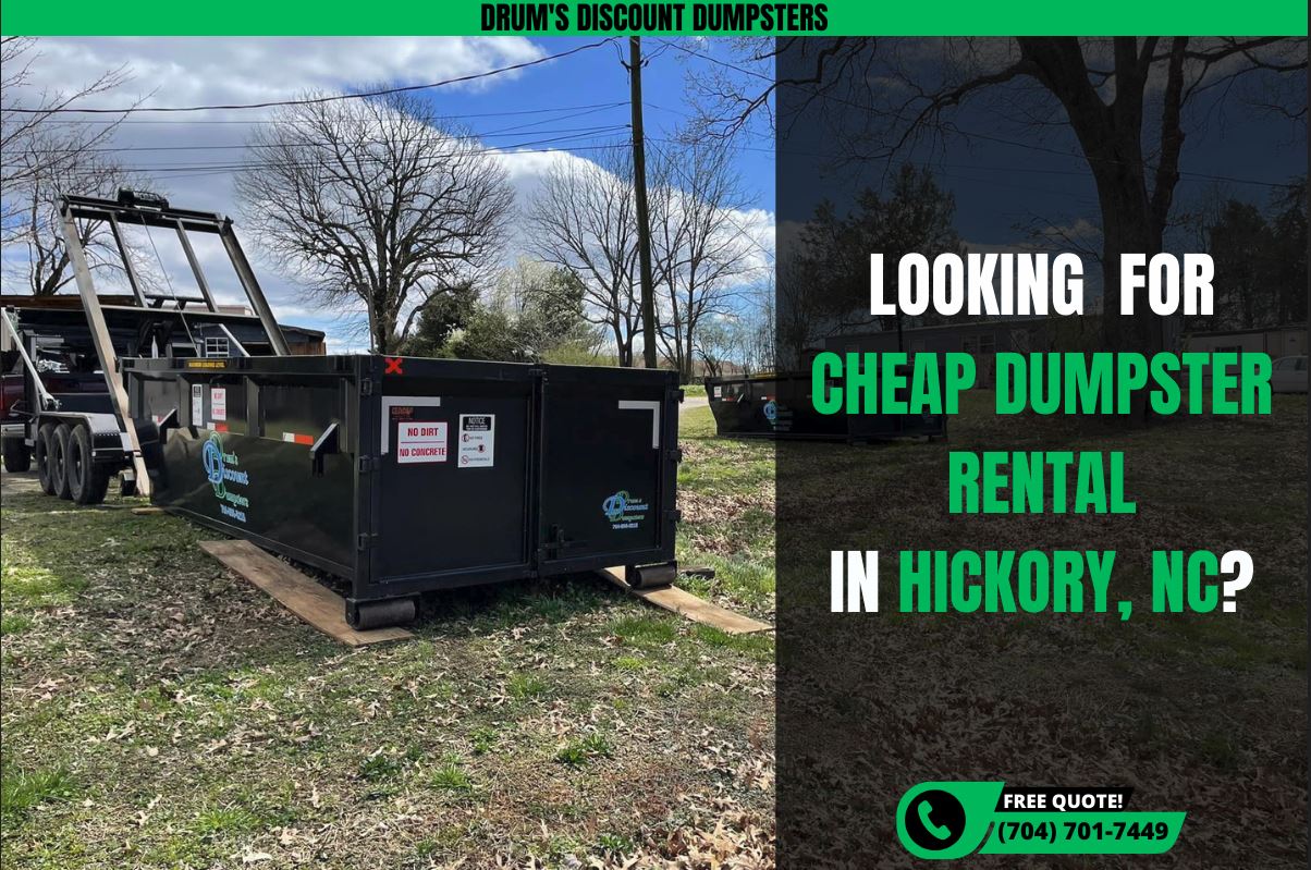 Dumpster Rental Hickory NC