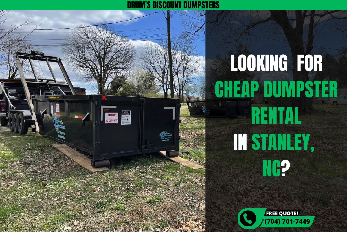 Dumpster Rental Stanley NC